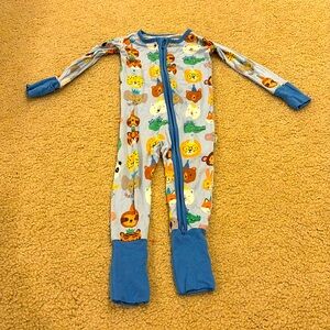 Little sleepies birthday zippie